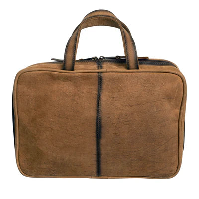 STS COWHIDE TOILETRY BAG