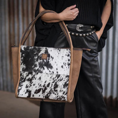 STS COWHIDE BETTY TOTE