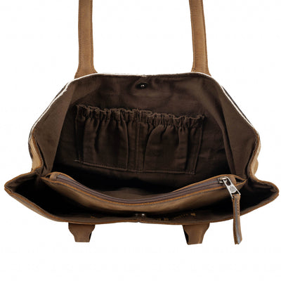 COWHIDE JOSIE TOTE