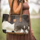 COWHIDE JOSIE TOTE