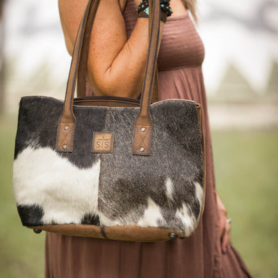 COWHIDE JOSIE TOTE