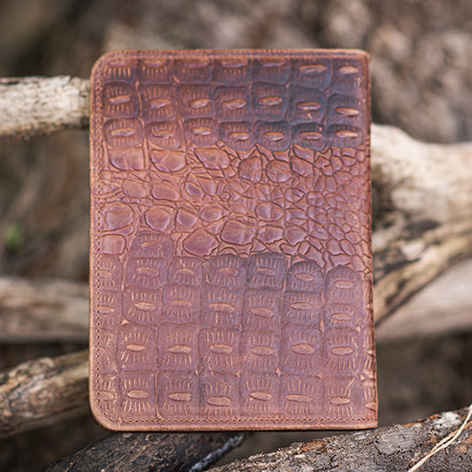 STS Catalina Croc Magnetic Wallet