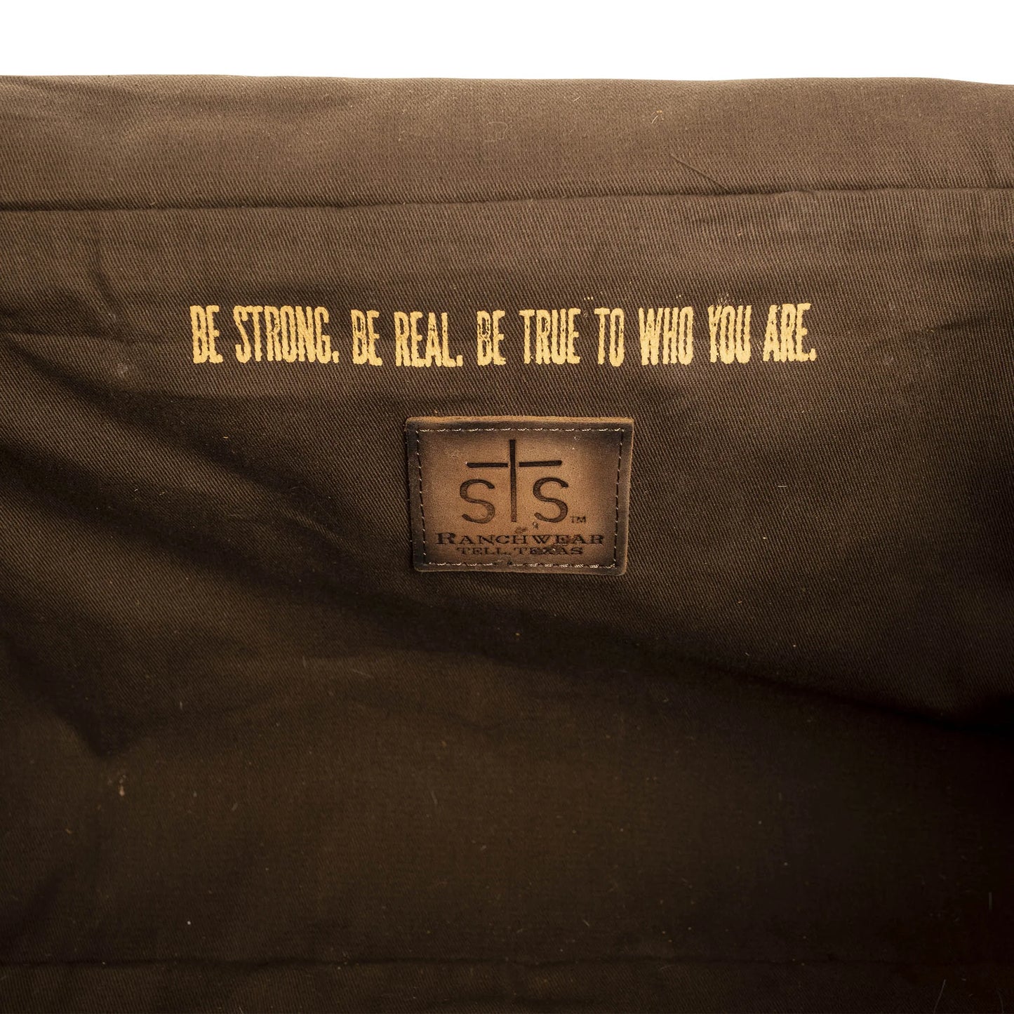 COWHIDE SMALL DUFFLE