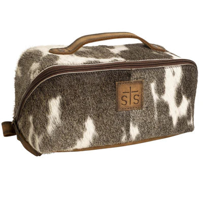 STS COWHIDE ELISE MAKEUP BAG