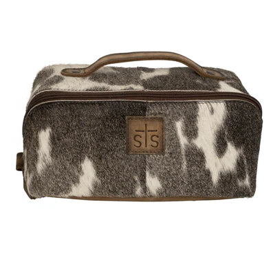 STS COWHIDE ELISE MAKEUP BAG