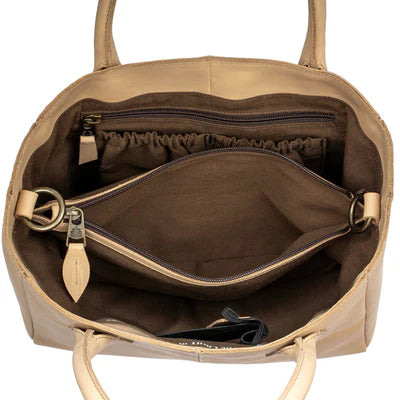 BASIC BLISS BUCKSKIN SATCHEL