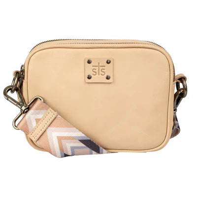 BASIC BLISS BUCKSKIN LUCY CROSSBODY