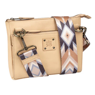 BASIC BLISS BUCKSKIN LILY CROSSBODY