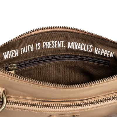 BASIC BLISS BUCKSKIN LILY CROSSBODY