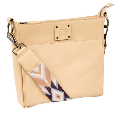 BASIC BLISS BUCKSKIN OLIVIA CROSSBODY