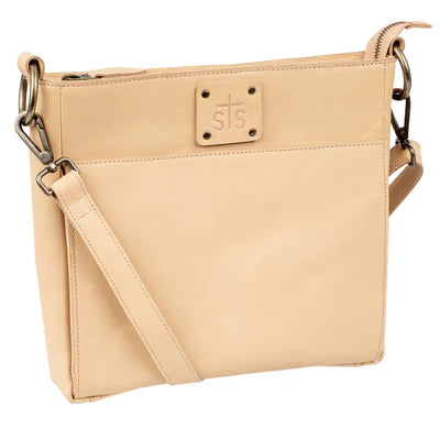 BASIC BLISS BUCKSKIN OLIVIA CROSSBODY