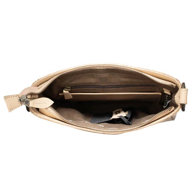 BASIC BLISS BUCKSKIN OLIVIA CROSSBODY