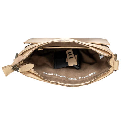 BASIC BLISS BUCKSKIN OLIVIA CROSSBODY