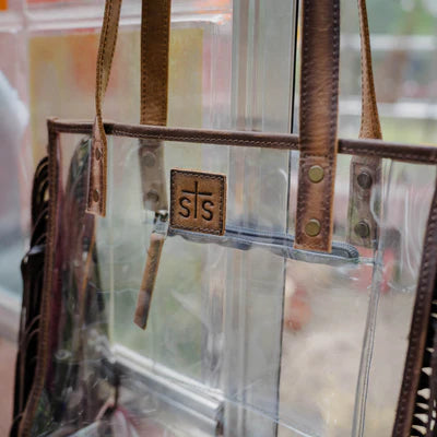 STADIUM RULES FRINGE TOTE