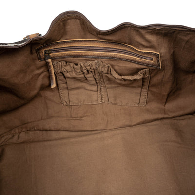 COWHIDE RUSTLER DUFFLE