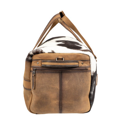 COWHIDE RUSTLER DUFFLE