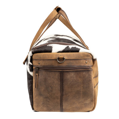 COWHIDE RUSTLER DUFFLE