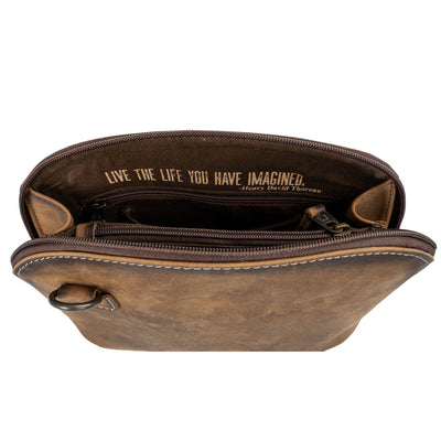 COWHIDE WEEZY CROSSBODY