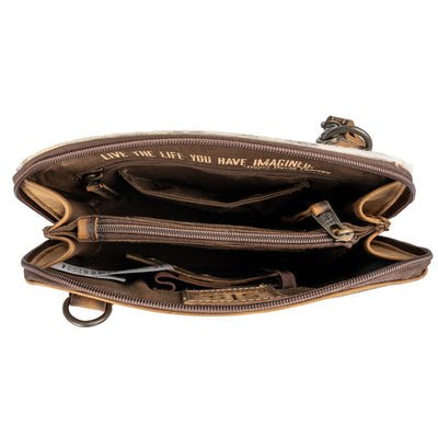 COWHIDE WEEZY CROSSBODY