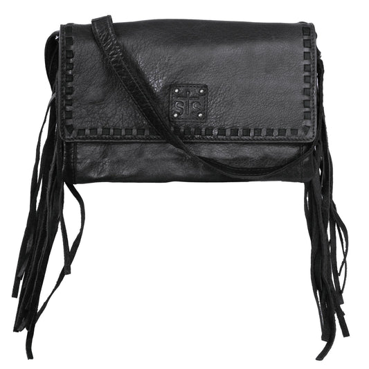 STS INDIE BLK HARPER WALLET CROSSBODY