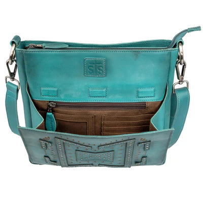 WAYFARER TURQUOOISE OLIVIA CROSSBODY
