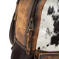 CAUDALUPE COWHIDE VALLEY BACKPACK