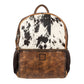 CAUDALUPE COWHIDE VALLEY BACKPACK