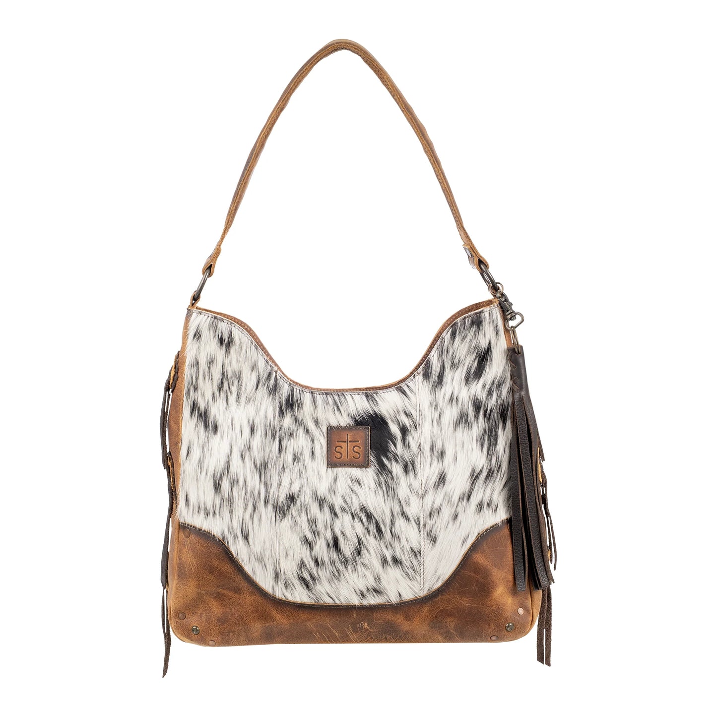 STS GUADALUPE COWHIDE HOBO BAG