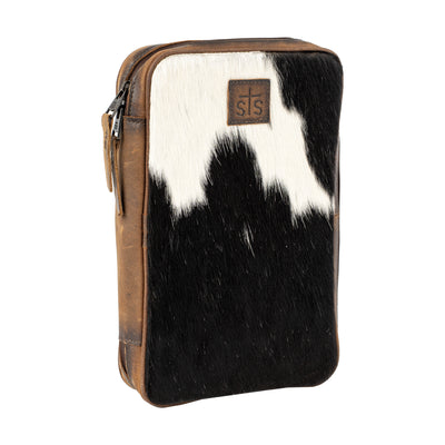 COWHIDE SQUASH JEWELRY CASE