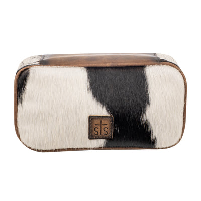 COWHIDE JEWELRY ORGANIZER