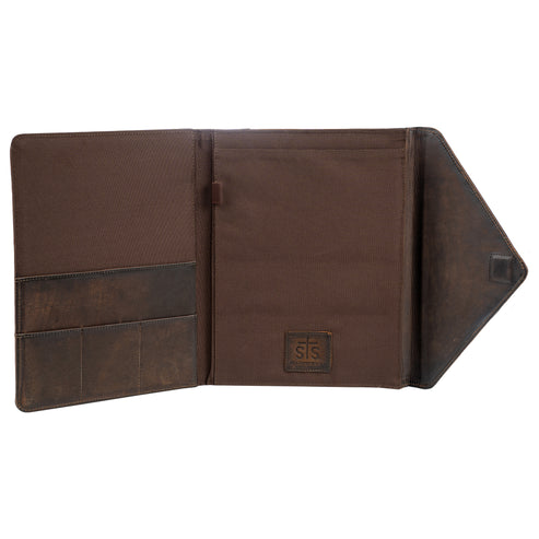 COWHIDE CHIEF EVELOPE BINDER