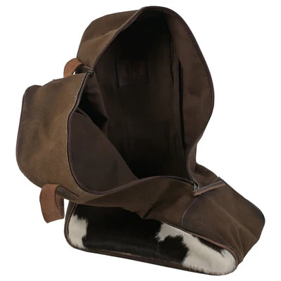 STS COWHIDE BOOT BAG