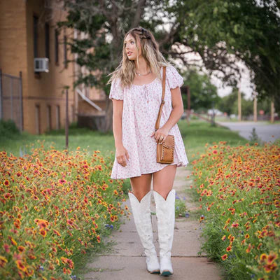 BANDERA TAN QUICKDRAW CROSSBODY WALLET