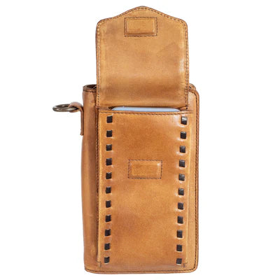 BANDERA TAN QUICKDRAW CROSSBODY WALLET
