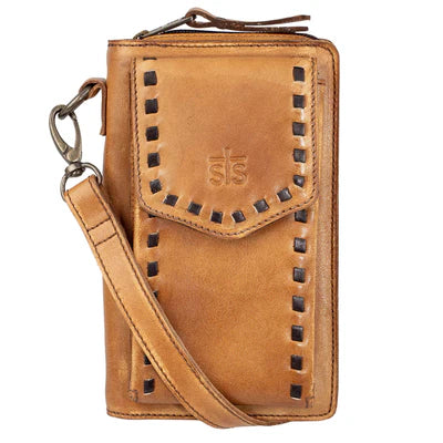 BANDERA TAN QUICKDRAW CROSSBODY WALLET