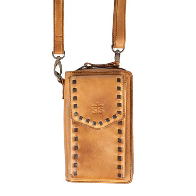 BANDERA TAN QUICKDRAW CROSSBODY WALLET
