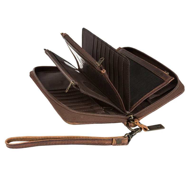 COWHIDE KACY ORGANIZER