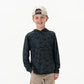 YOUTH PERFORMANCE BLACK CAMO HOODIE