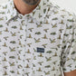 PERFROMANCE BUTTON UP FLYING MALLARD DUCK