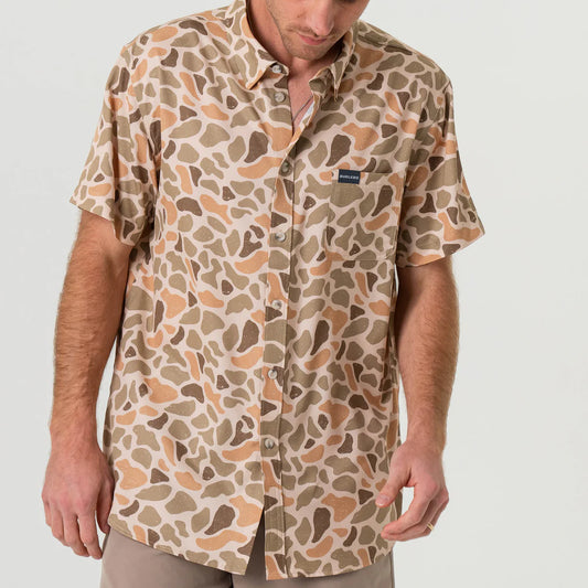 PERFROMANCE BUTTON UP VENADO CAMO