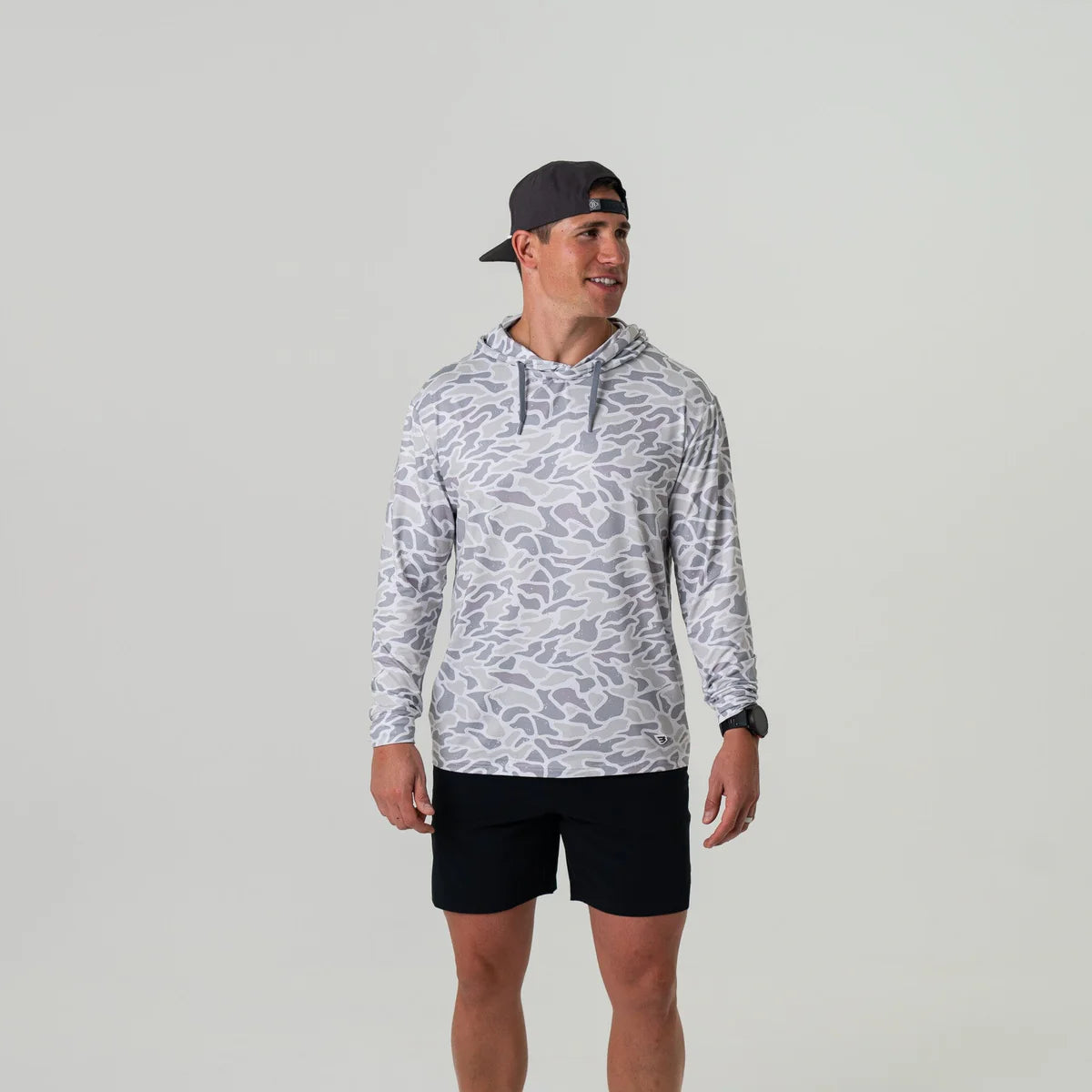 PERFORMANCE HOODIE - WHITE CAMO