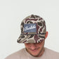 BURLEBO GREY PATCH CAP- CAMO