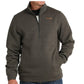 MEN 1/2 ZIP OLIVE PULLOVER