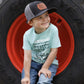 INFANT TURQUISE PRINT TEE