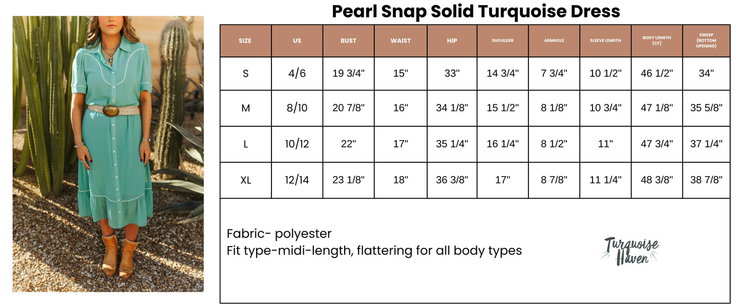 TURQ PEARL DRESS