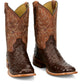 JUSTIN BLAINE KANGO GOAT BOOTS