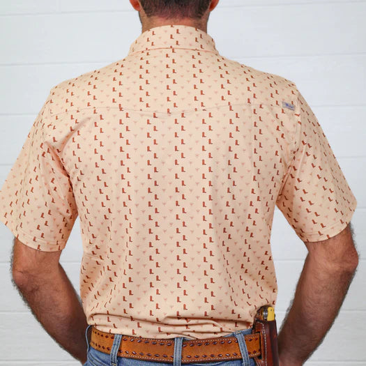 THE BOOT PERFORMANCE TAN POLO