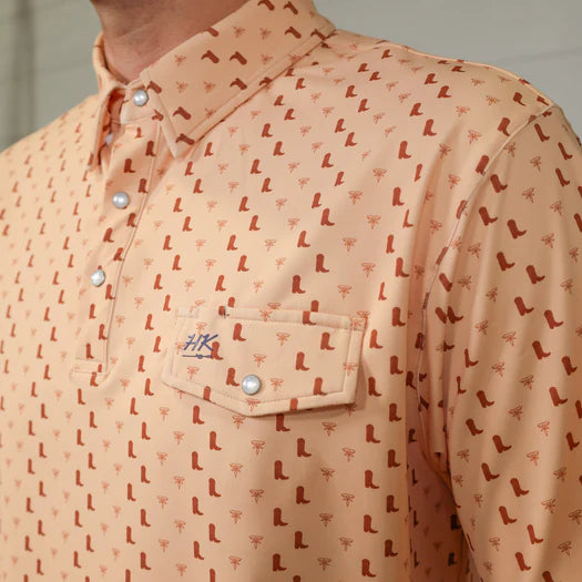 THE BOOT PERFORMANCE TAN POLO