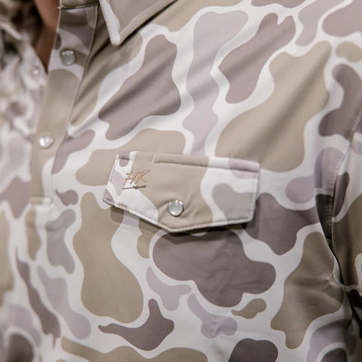 CLASSIC PERFORMNCE CAMO POLO