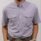 THE HEIRLOOM SQUARES PURPLE PERFORMANCE SHIRT